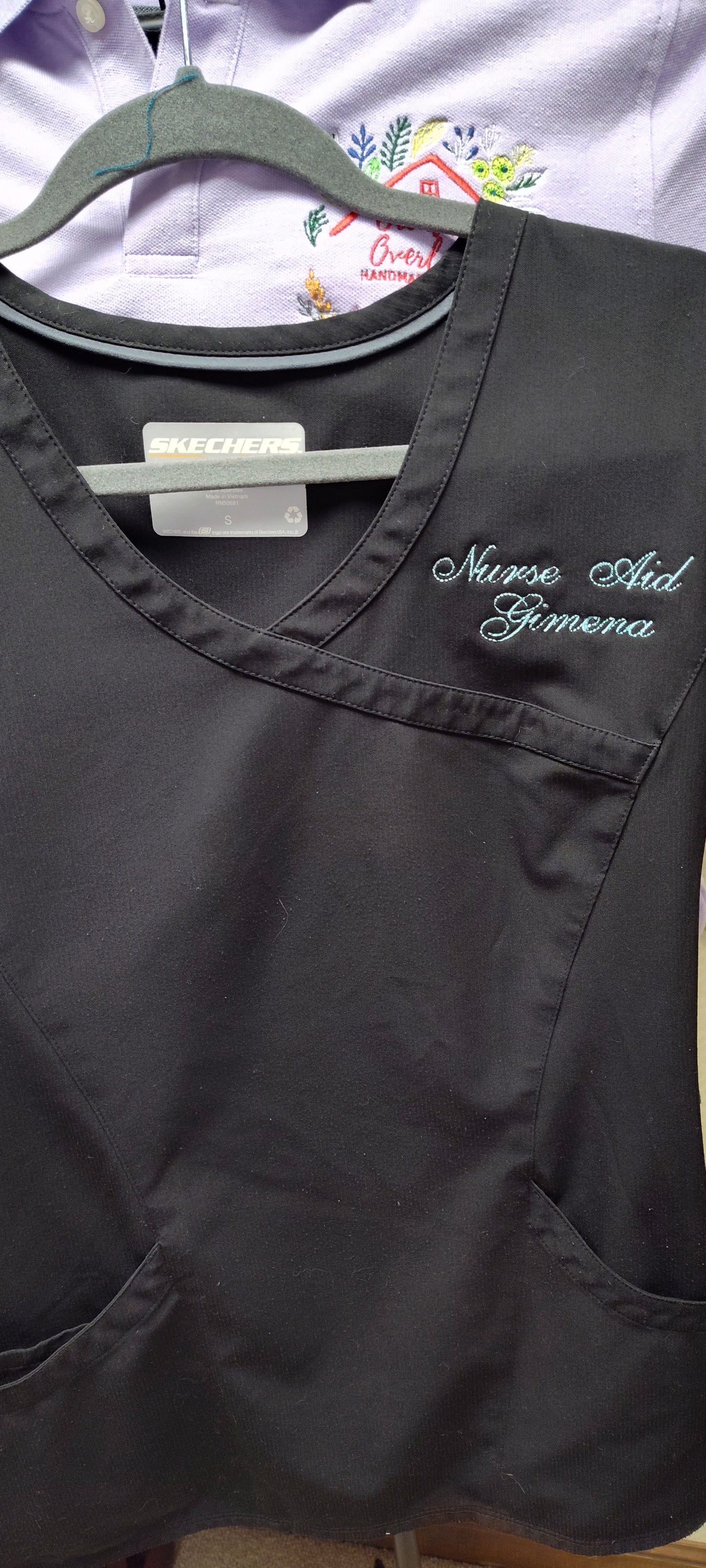 Embroidery service On Medical scrubs, Polo t-shirts, work cloth, Sport wear, Groups, personal & more