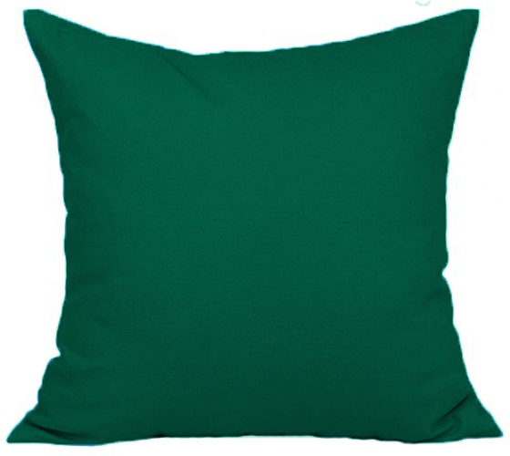 Euro Pillow Sham Solid Color Orange, Green, Black, Brown, Tan, Purple, Pink, Yellow, Blue, Mint, Cover Case With Edge 26"x 26" Pillow. Large