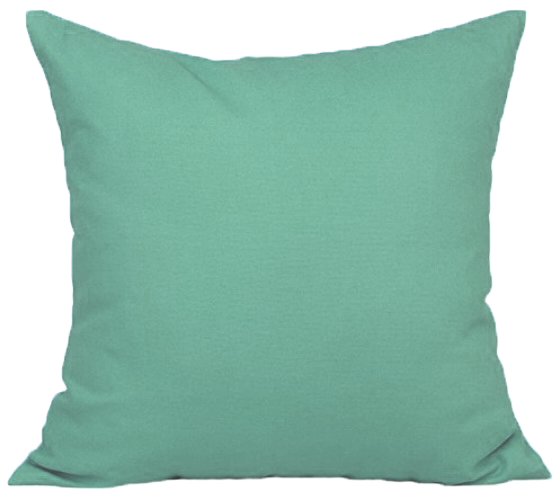 Euro Pillow Sham Solid Color Orange, Green, Black, Brown, Tan, Purple, Pink, Yellow, Blue, Mint, Cover Case With Edge 26"x 26" Pillow. Large