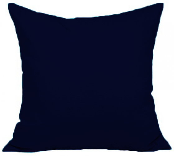 Euro Pillow Sham Solid Color Orange, Green, Black, Brown, Tan, Purple, Pink, Yellow, Blue, Mint, Cover Case With Edge 26"x 26" Pillow. Large