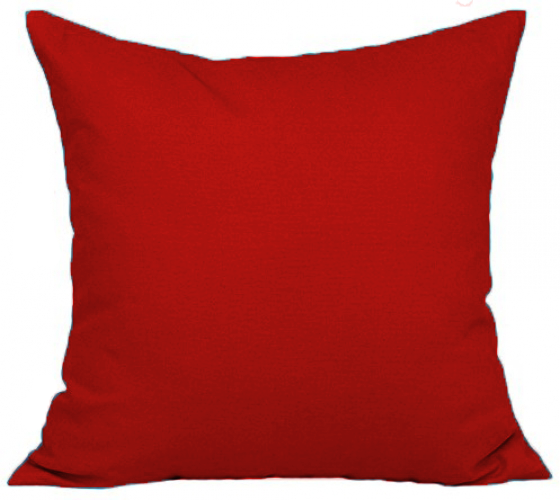 Euro Pillow Sham Solid Color Orange, Green, Black, Brown, Tan, Purple, Pink, Yellow, Blue, Mint, Cover Case With Edge 26"x 26" Pillow. Large