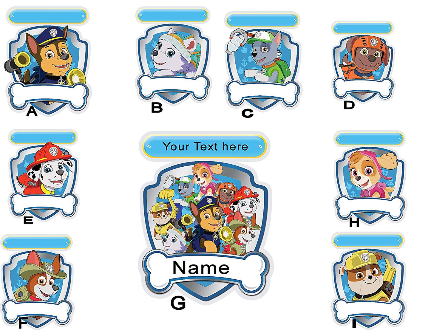 Paw Patrol Personalized boy & girl PILLOWCASE with pillow, Size 12"x 16", throw pillow, travel, bed, stroller, Toddlers. Kids, daycare nap. Custom, Kids Birthday Gift