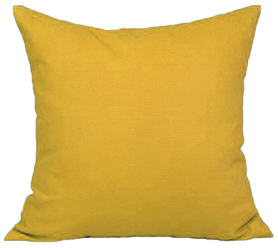 Euro Pillow Sham Solid Color Orange, Green, Black, Brown, Tan, Purple, Pink, Yellow, Blue, Mint, Cover Case With Edge 26"x 26" Pillow. Large