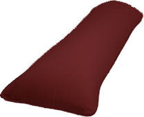 Select  Body Pillow case Cover for 21" x 54" Full Length body pillow fabric protector Solid Color pillowcase Pregnancy pillow. Free Shipping.