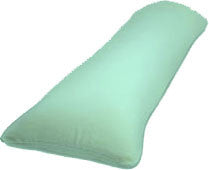 Select  Body Pillow case Cover for 21" x 54" Full Length body pillow fabric protector Solid Color pillowcase Pregnancy pillow. Free Shipping.