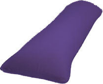 Select  Body Pillow case Cover for 21" x 54" Full Length body pillow fabric protector Solid Color pillowcase Pregnancy pillow. Free Shipping.