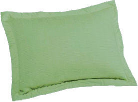 Euro Sham Solid Color 26"x 26" pillow. Grey, Rust, Burgundy, Turquoise, Sage, Beige,Teal, White, Rust, Hot pink, Royal, red, Pillowcase edge